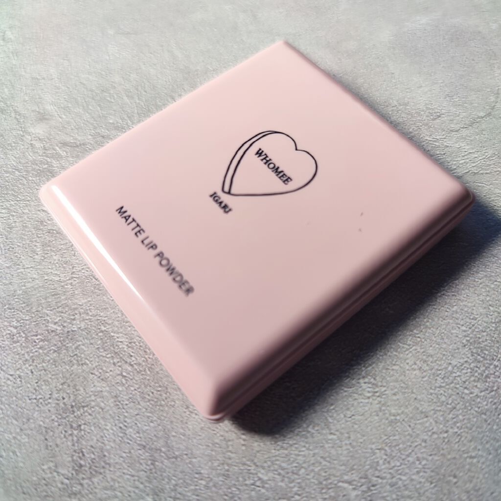 マットリップパウダー/WHOMEE/口紅を使ったクチコミ(2枚目)