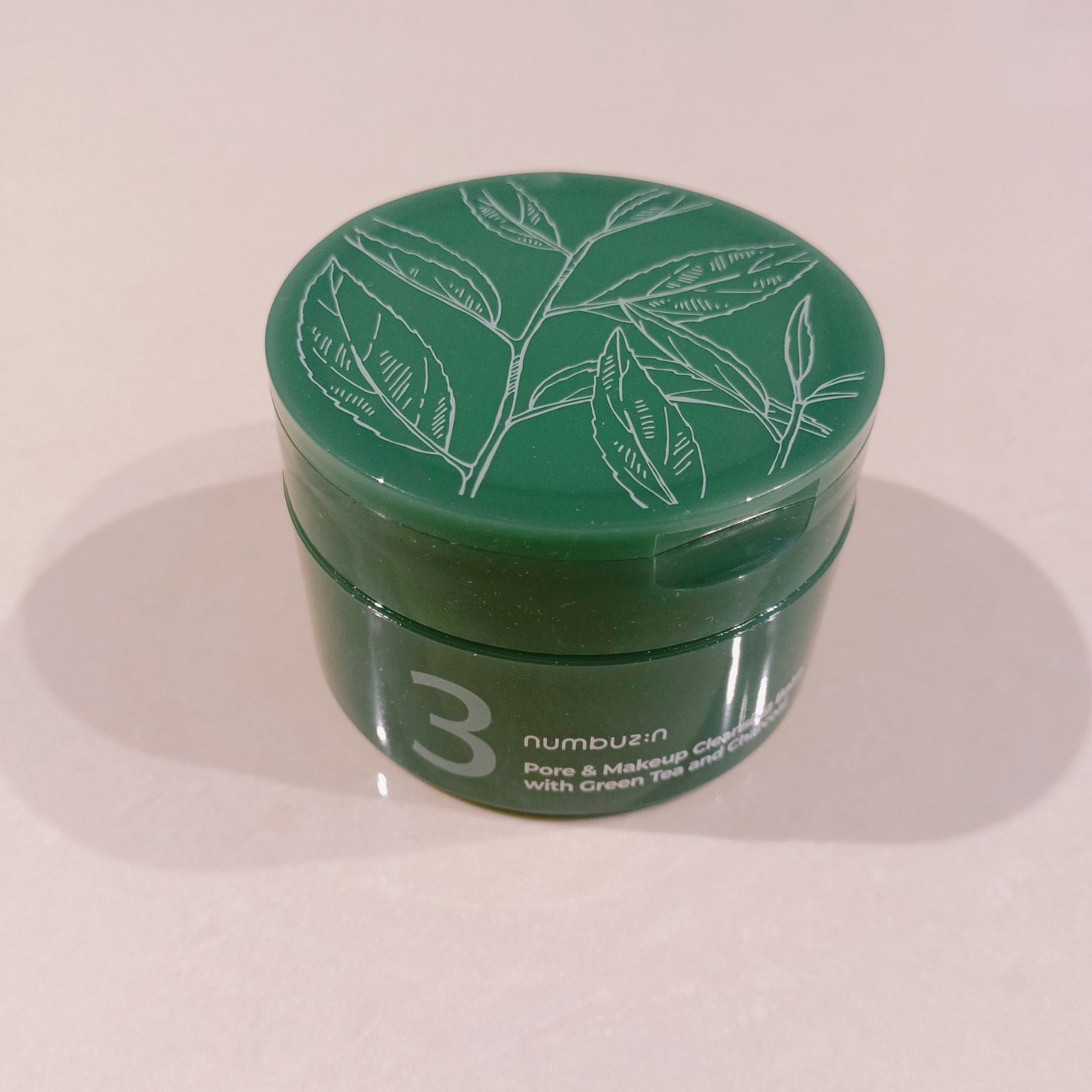 3番 緑茶炭毛穴パッククレンジングバーム/numbuzin/クレンジングバームを使ったクチコミ(1枚目)