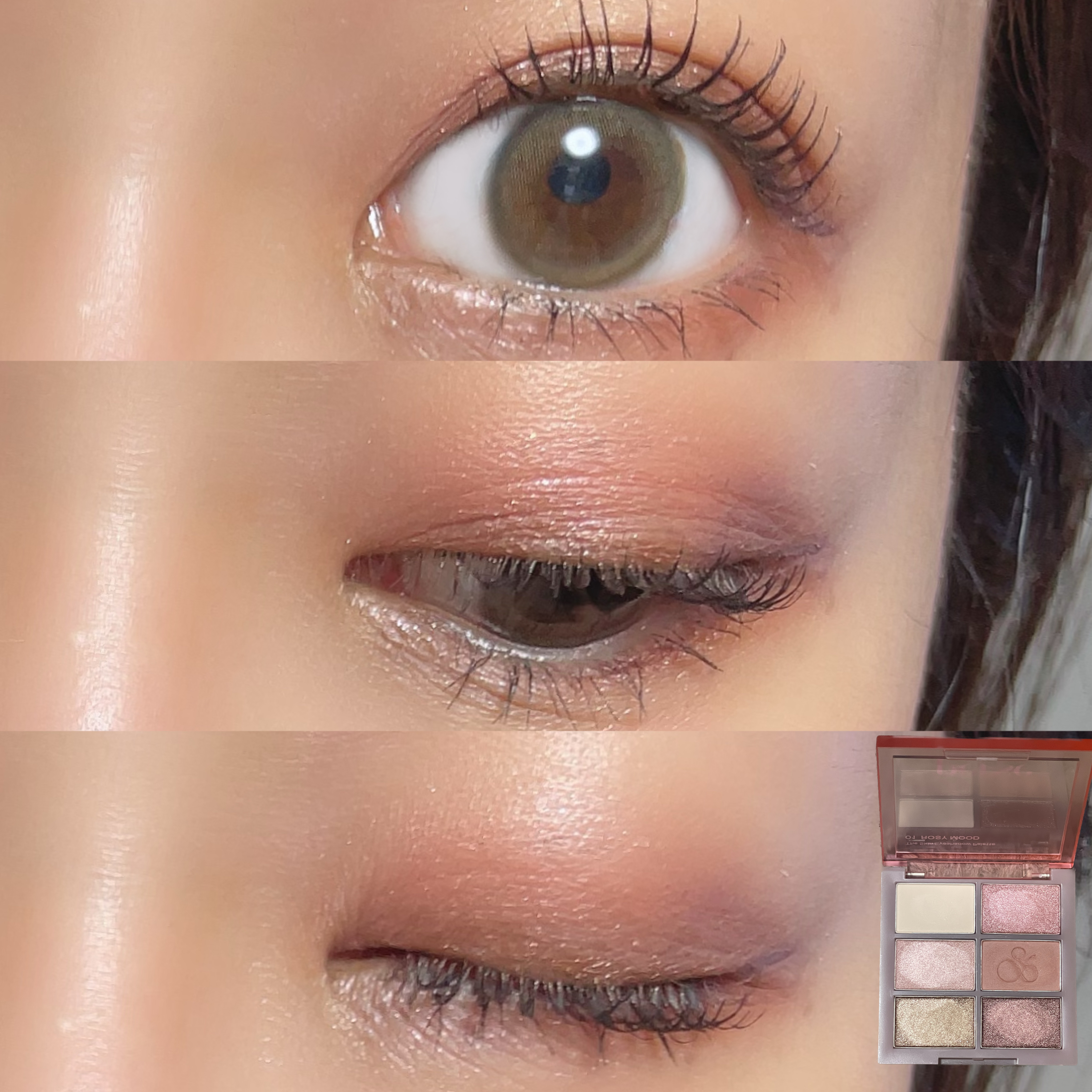 ザ スキン アイシャドウ パレット/perse/アイシャドウパレットを使ったクチコミ（1枚目）