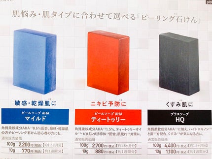 ピールソープ AHA マイルド/プラスキレイ/洗顔石鹸を使ったクチコミ(6枚目)