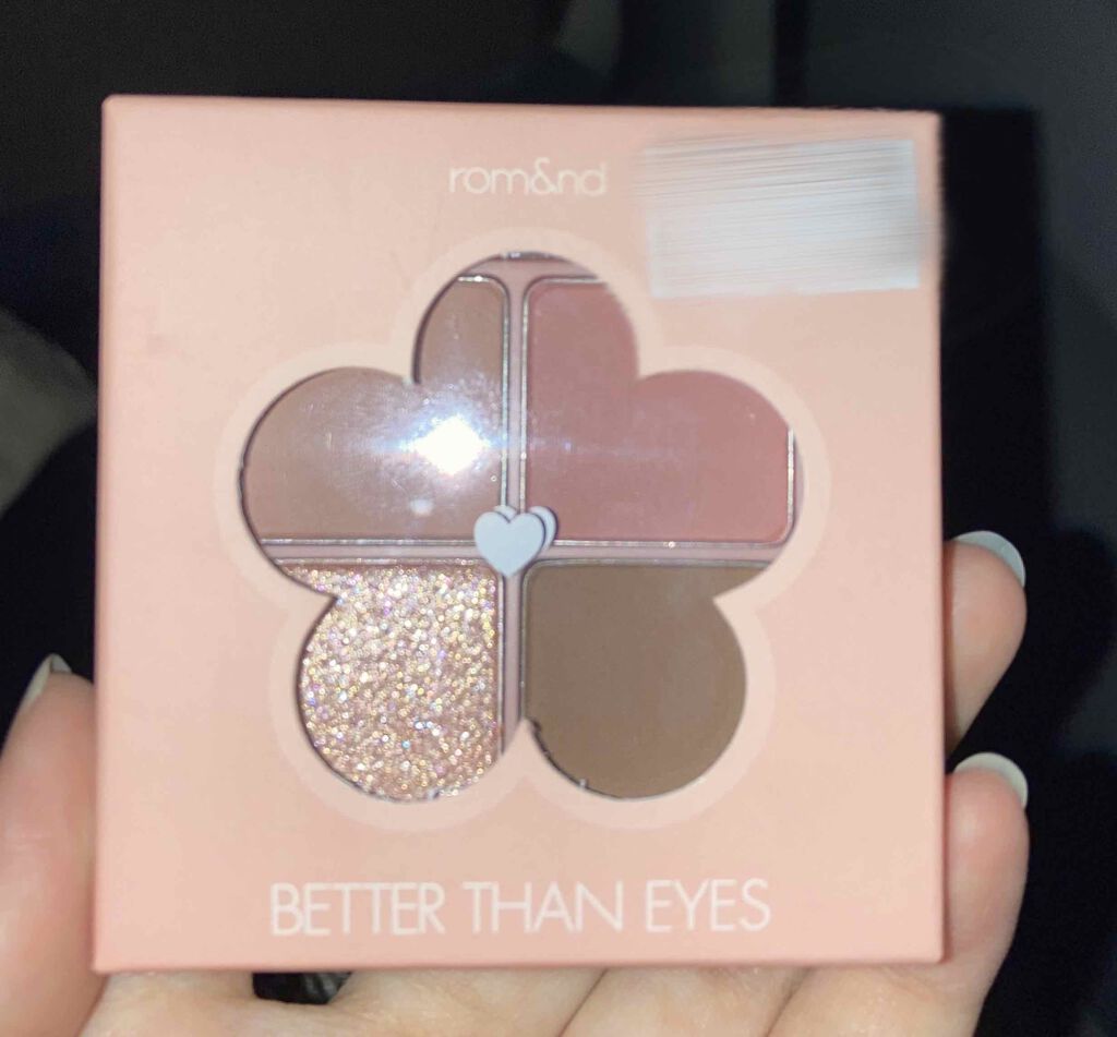 ベターザンアイズ/rom&nd/アイシャドウパレットを使ったクチコミ（1枚目）
