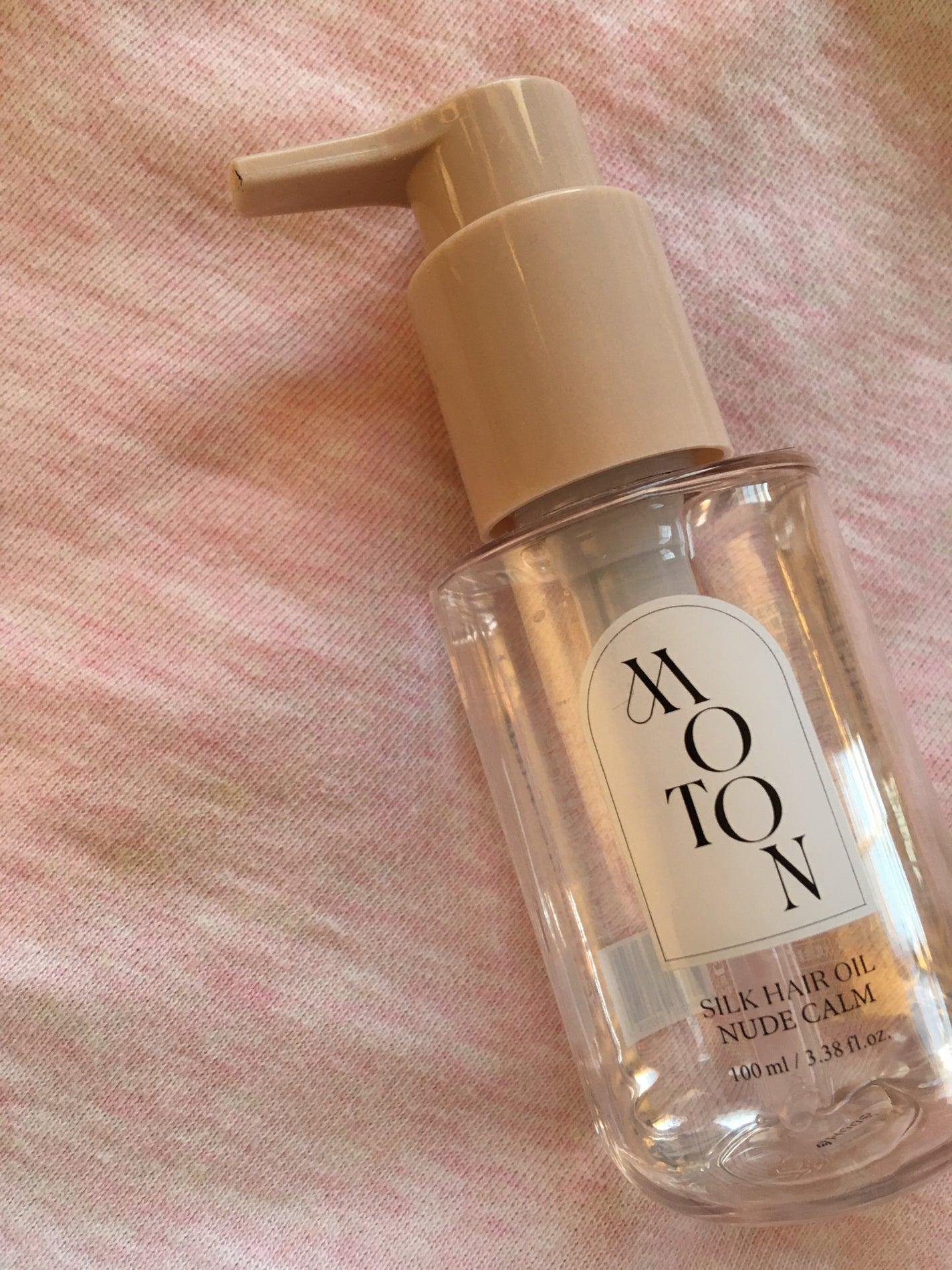 MOTON シルクヘアオイル フラワーガーデン/MOTON/ヘアオイルを使ったクチコミ(1枚目)