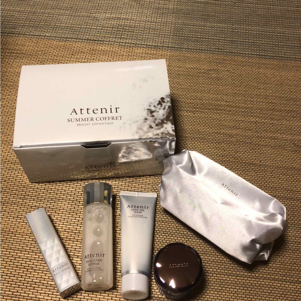 サマーコフレ ブライトアドバンテージ/アテニア/スキンケアキットを使ったクチコミ（1枚目）