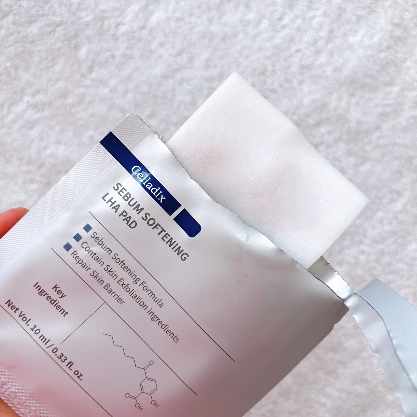 セバムソフトニング131LHAピーリングパッド/Celladix/トナーパッドを使ったクチコミ(2枚目)