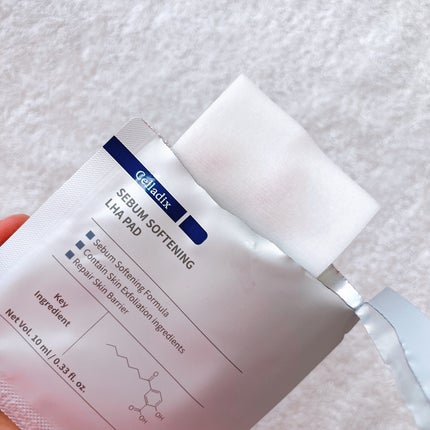 セバムソフトニング131LHAピーリングパッド/Celladix/トナーパッドを使ったクチコミ(2枚目)