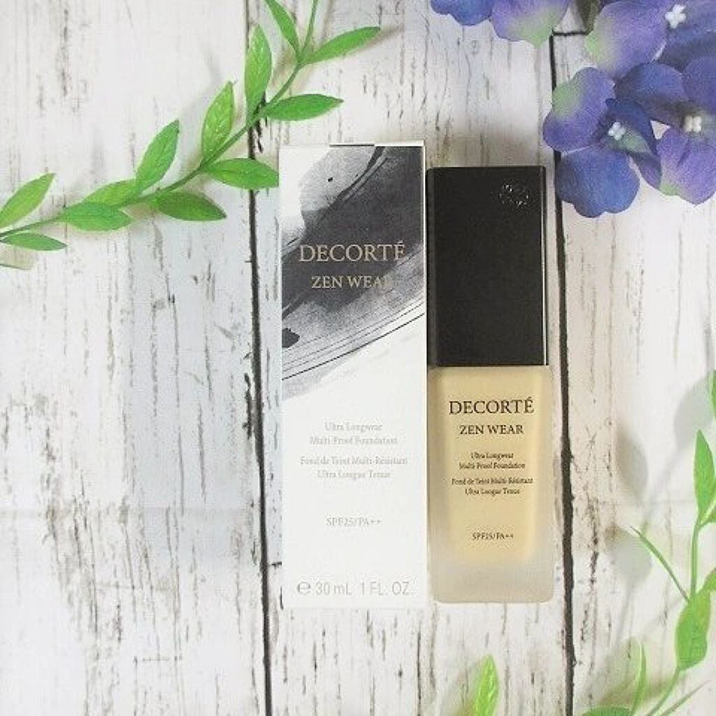 ゼン ウェア フルイド/DECORTÉ/リキッドファンデーションを使ったクチコミ(5枚目)