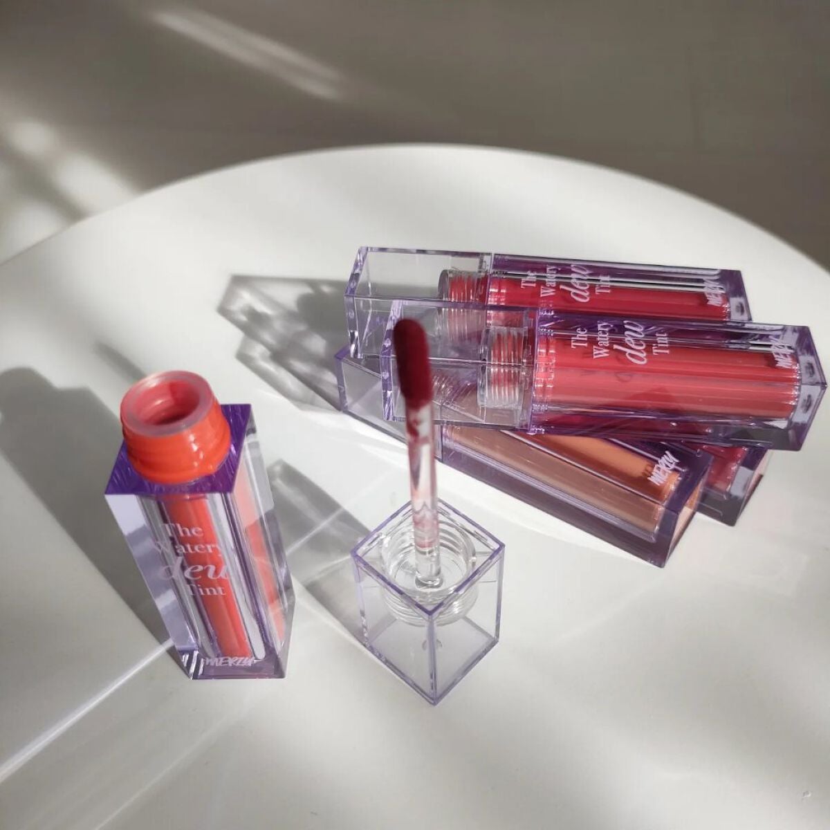 ザ ウォータリーデューティント/MERZY/リップティントを使ったクチコミ(6枚目)