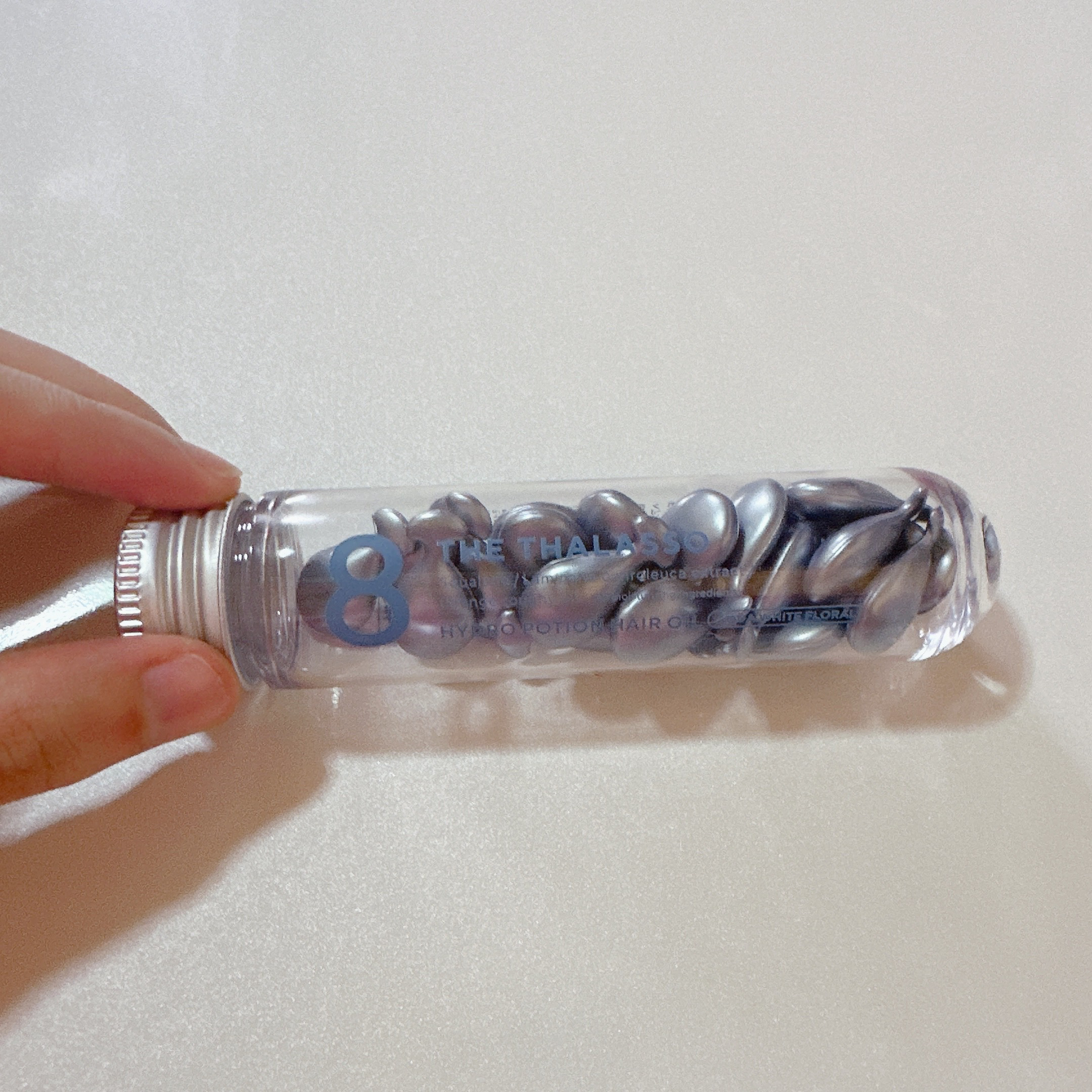 ハイドロポーション 美容液ヘアオイル（アクアホワイトフローラルの香り） 500mg × 24個/エイトザタラソ/ヘアオイルを使ったクチコミ（2枚目）