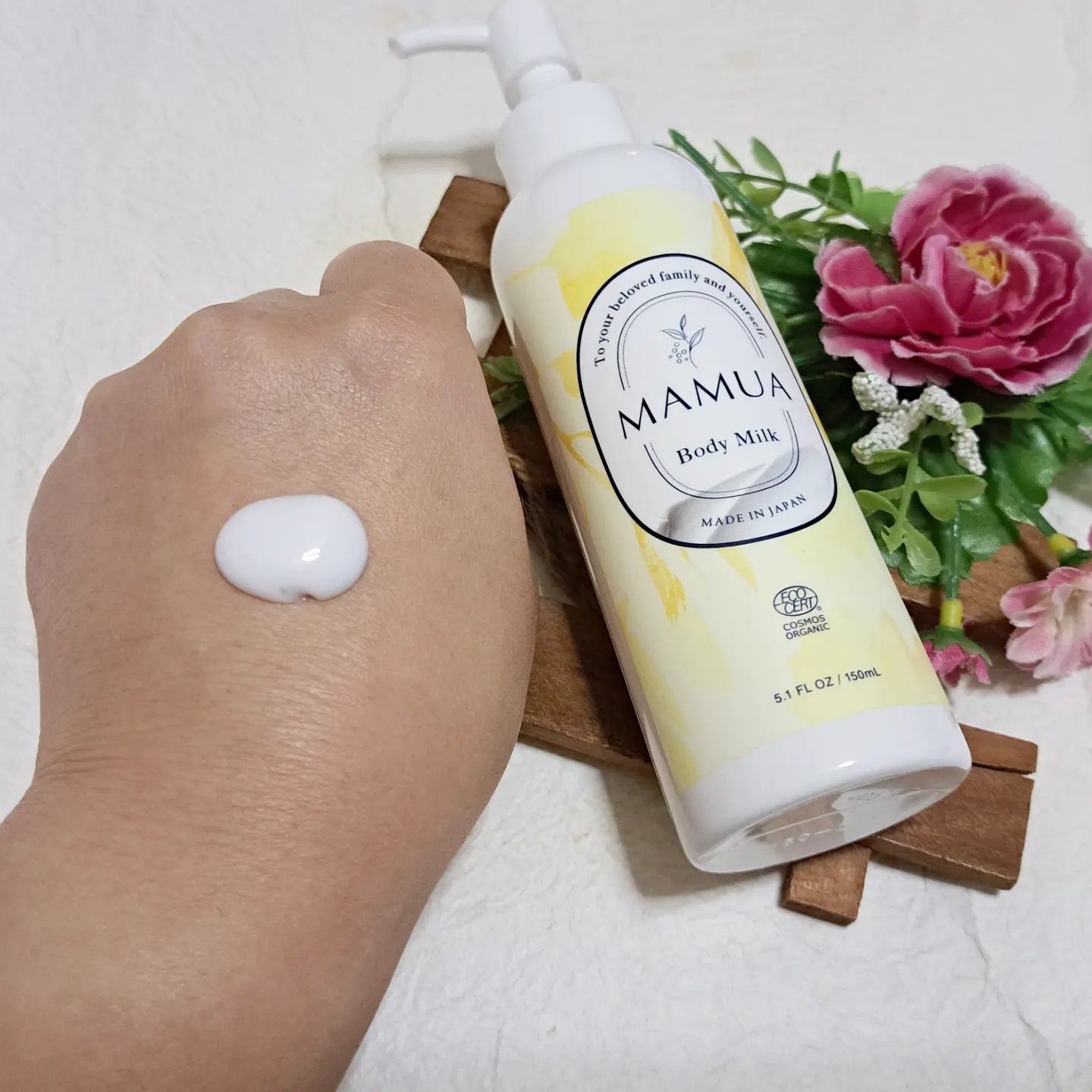マムアボディミルク/MAMUA/ボディミルクを使ったクチコミ（2枚目）