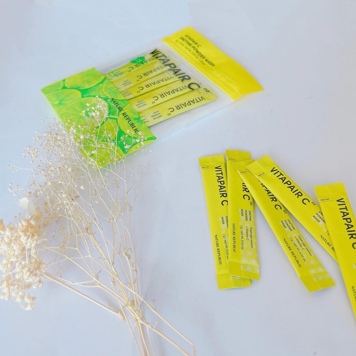 ビタペアC酵素洗顔パウダー/ネイチャーリパブリック/洗顔パウダーを使ったクチコミ(2枚目)