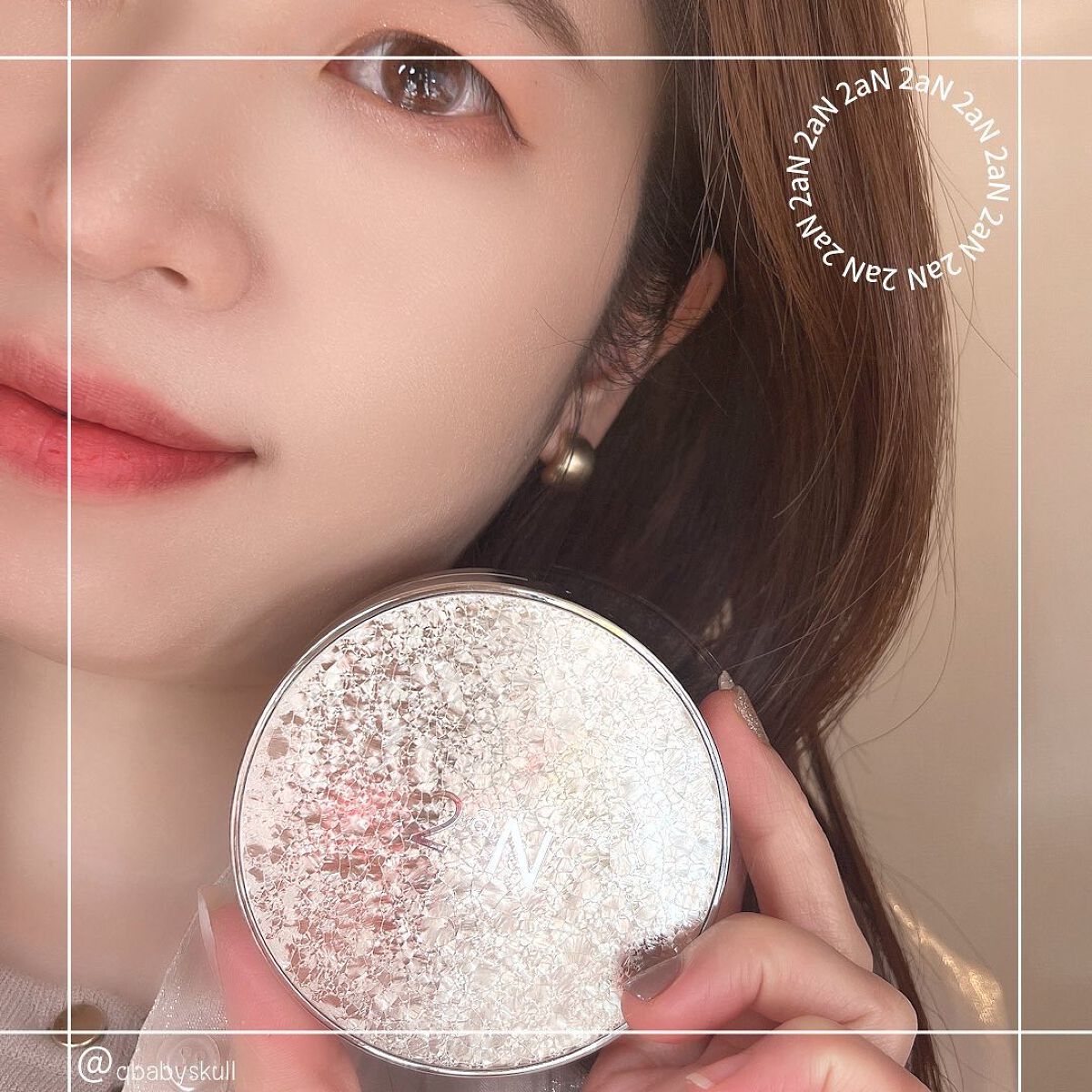 グリーミングテンションパクト/2aN/クリーム・エマルジョンファンデーションを使ったクチコミ(2枚目)