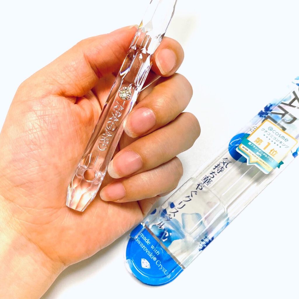 アパガードクリスタル歯ブラシ/アパガード/歯ブラシを使ったクチコミ(5枚目)