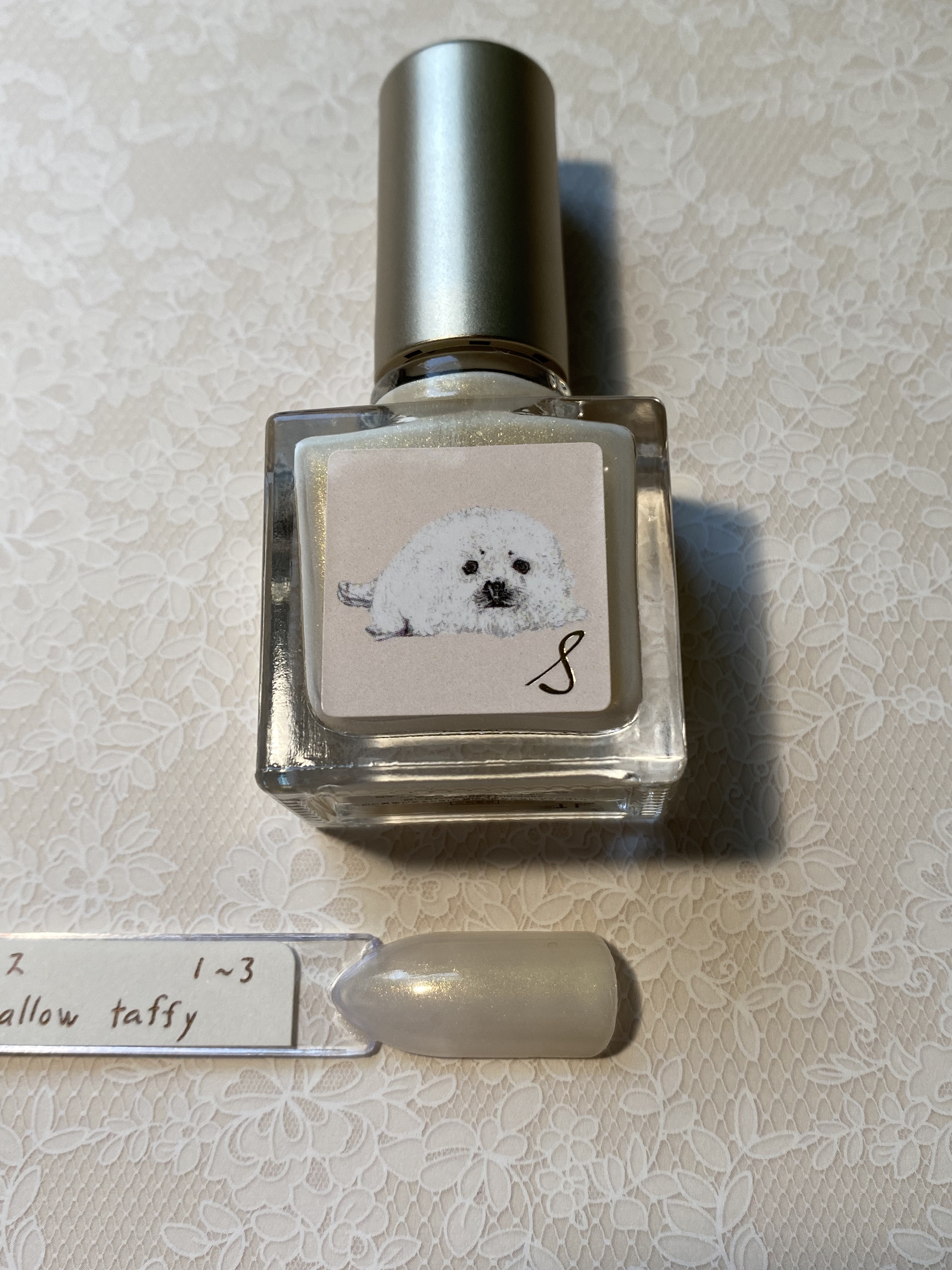 ネイルエス marshmallow taffy/ nail S(ネイルエス) /マニキュアを使ったクチコミ（1枚目）