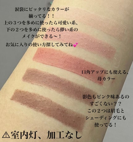 パーフェクトマルチアイズ/キャンメイク/アイシャドウパレットを使ったクチコミ(2枚目)