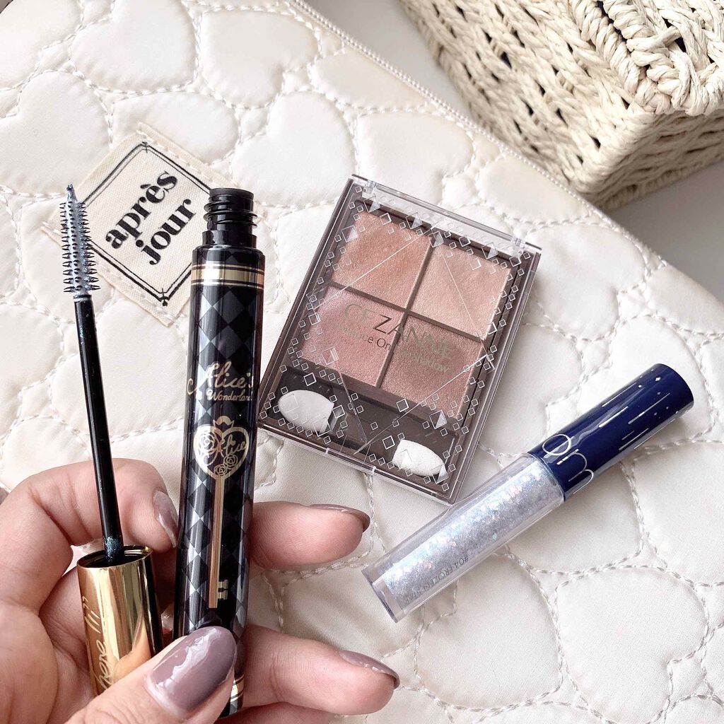 リキッド グリッター シャドウ/rom&nd/グリッターを使ったクチコミ（3枚目）