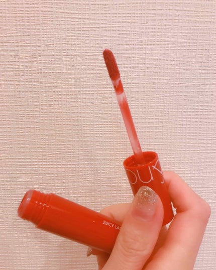 ジューシーラスティングティント/rom&nd/リップティントを使ったクチコミ(2枚目)