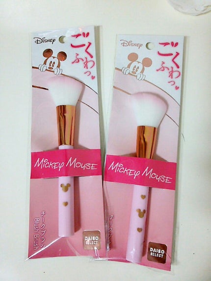 春姫 チークブラシ/DAISO/メイクブラシを使ったクチコミ(1枚目)