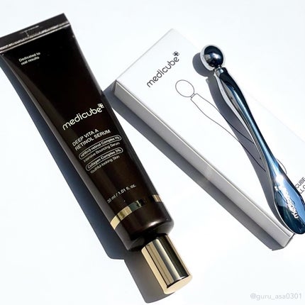 ディープビタAレチノールセラム/MEDICUBE/美容液を使ったクチコミ(1枚目)