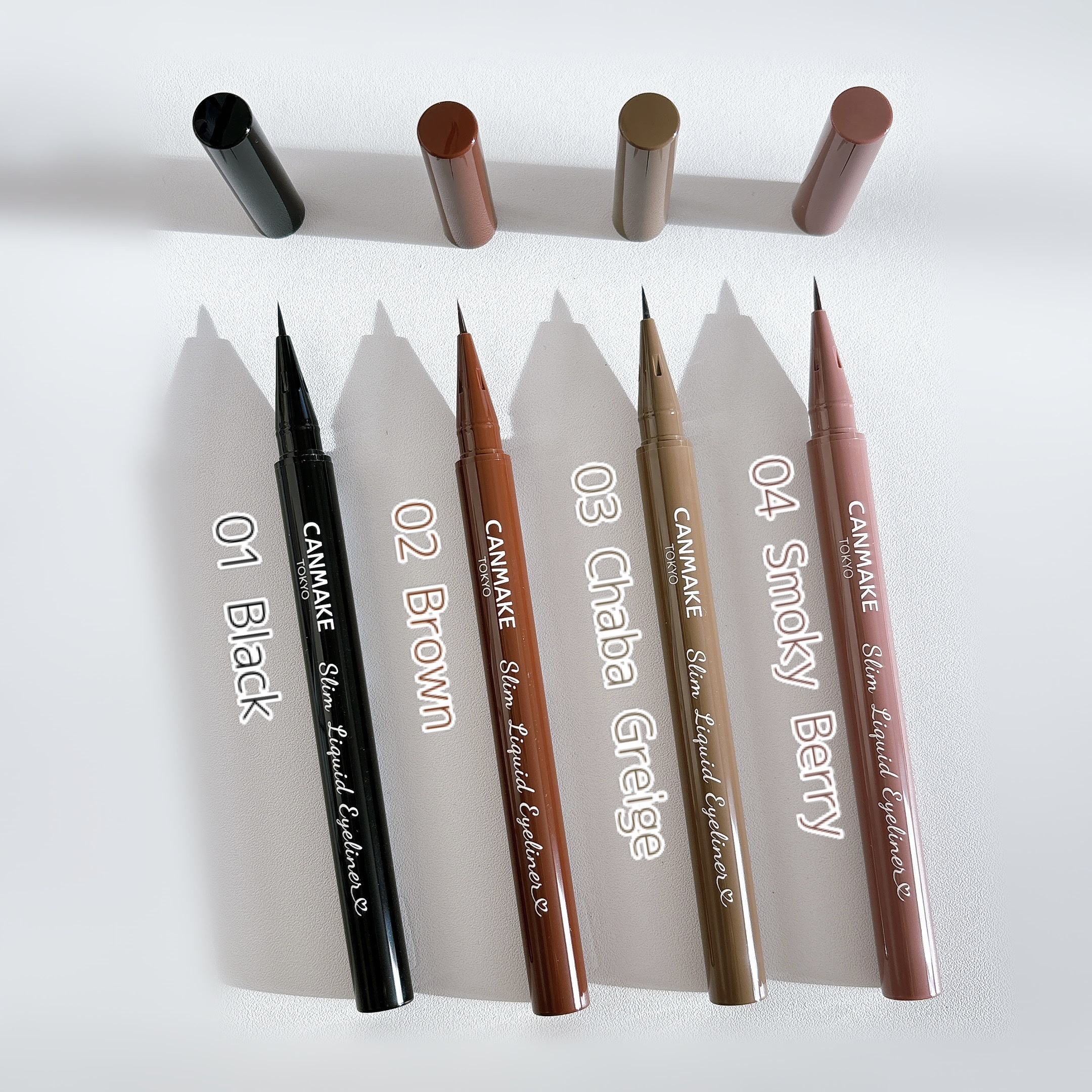 スリムリキッドアイライナー/キャンメイク/リキッドアイライナーを使ったクチコミ（2枚目）