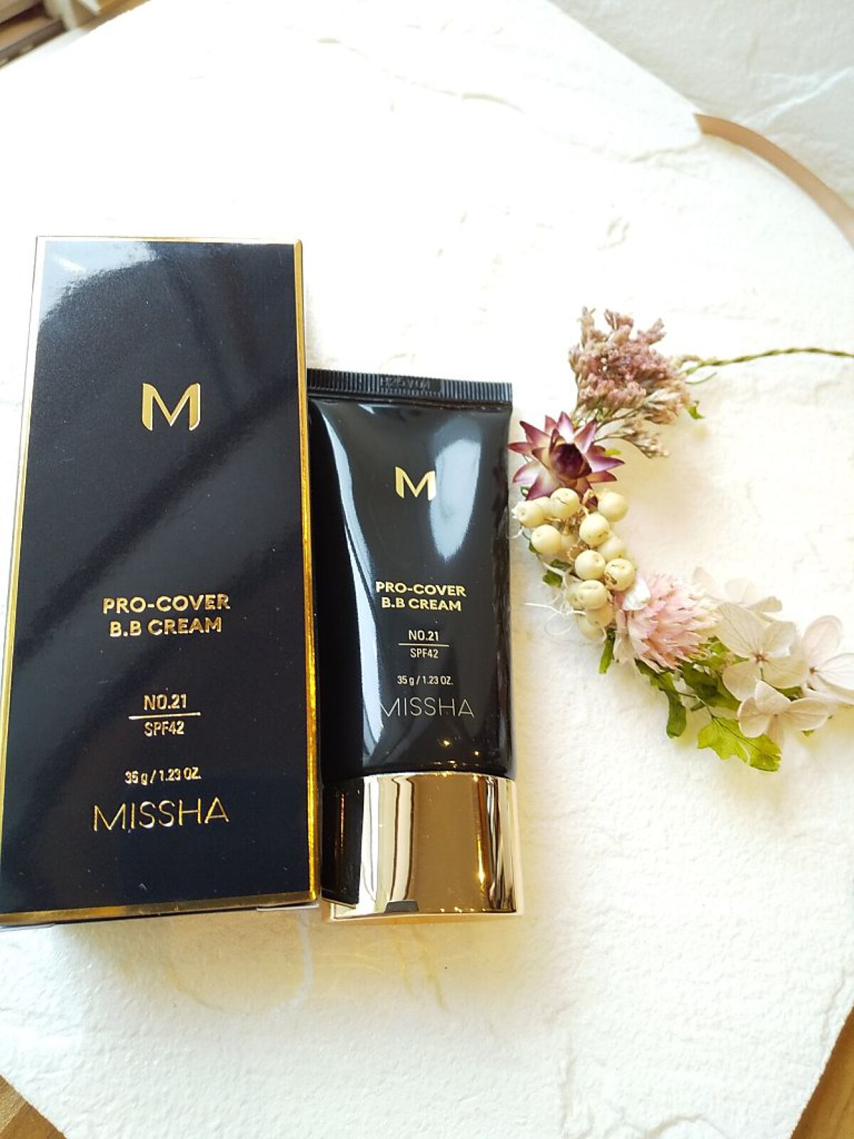 ミシャ M プロカバー BBクリーム/MISSHA/BBクリームを使ったクチコミ（1枚目）