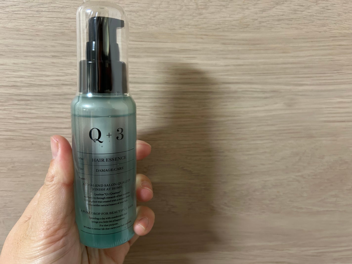 ダメージケアヘアエッセンス/クオリタス/ヘアオイルを使ったクチコミ(1枚目)