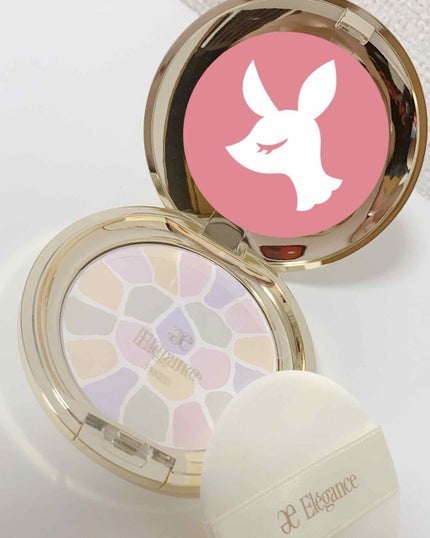 ラ プードル オートニュアンス/Elégance/プレストパウダーを使ったクチコミ(2枚目)