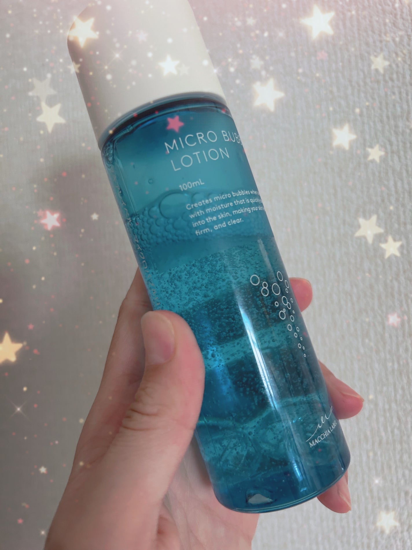 薬用マイクロバブルローション/Macchia Label/化粧水を使ったクチコミ(1枚目)