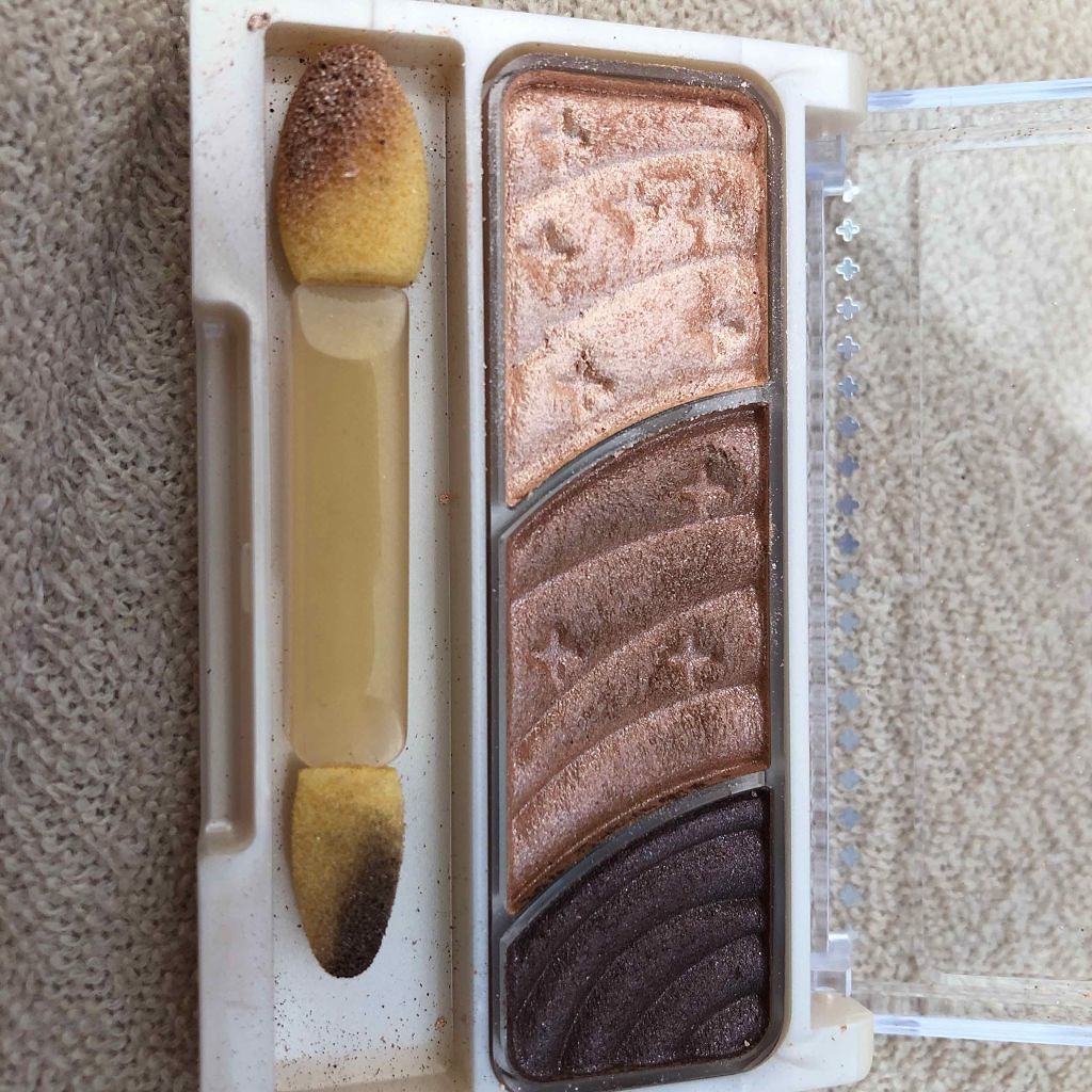 トーンアップアイシャドウ/CEZANNE/アイシャドウパレットを使ったクチコミ(2枚目)