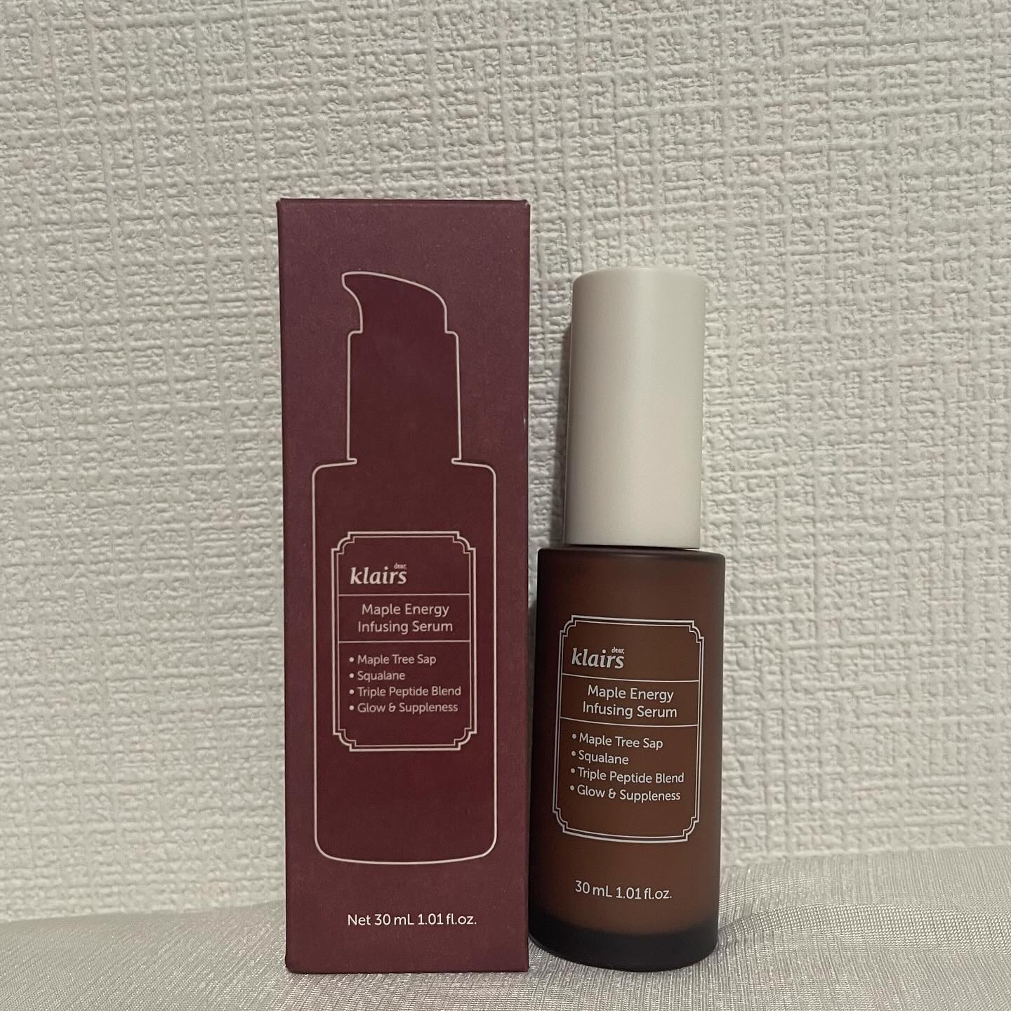メープルエナジーインフュージングセラム/Klairs/美容液を使ったクチコミ（2枚目）