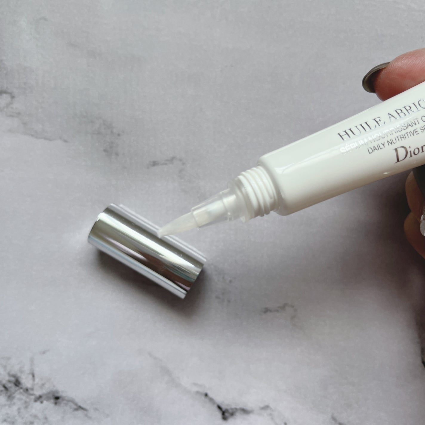 セラム ネイル オイル アブリコ/Dior/ネイルオイル・トリートメントを使ったクチコミ(2枚目)