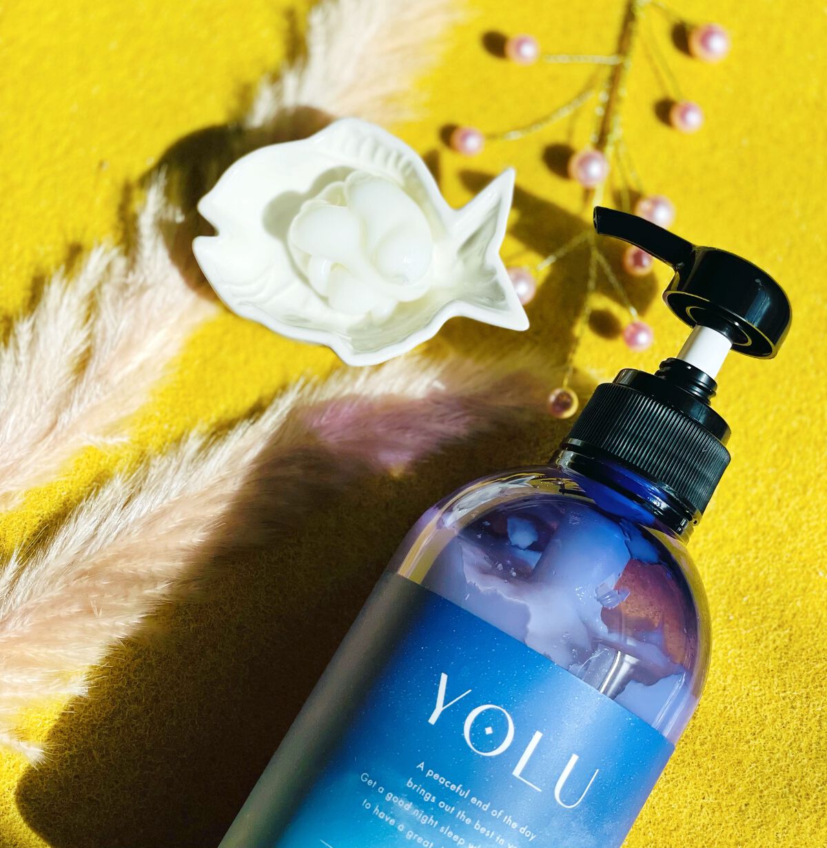 リラックスナイトリペア シャンプー／トリートメント/YOLU/市販シャンプーを使ったクチコミ（3枚目）