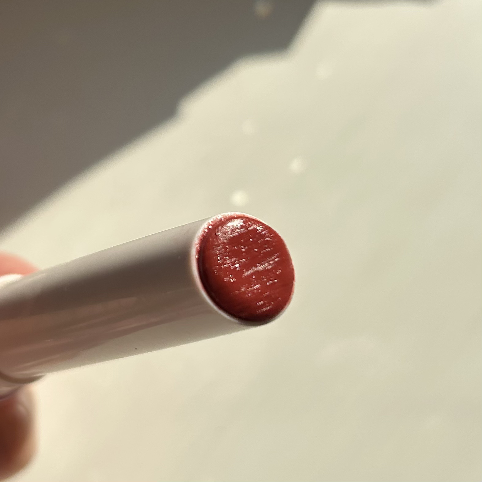 ジューシーネクターリップスティック 04 レディーフィグ/Peach C/口紅を使ったクチコミ（2枚目）