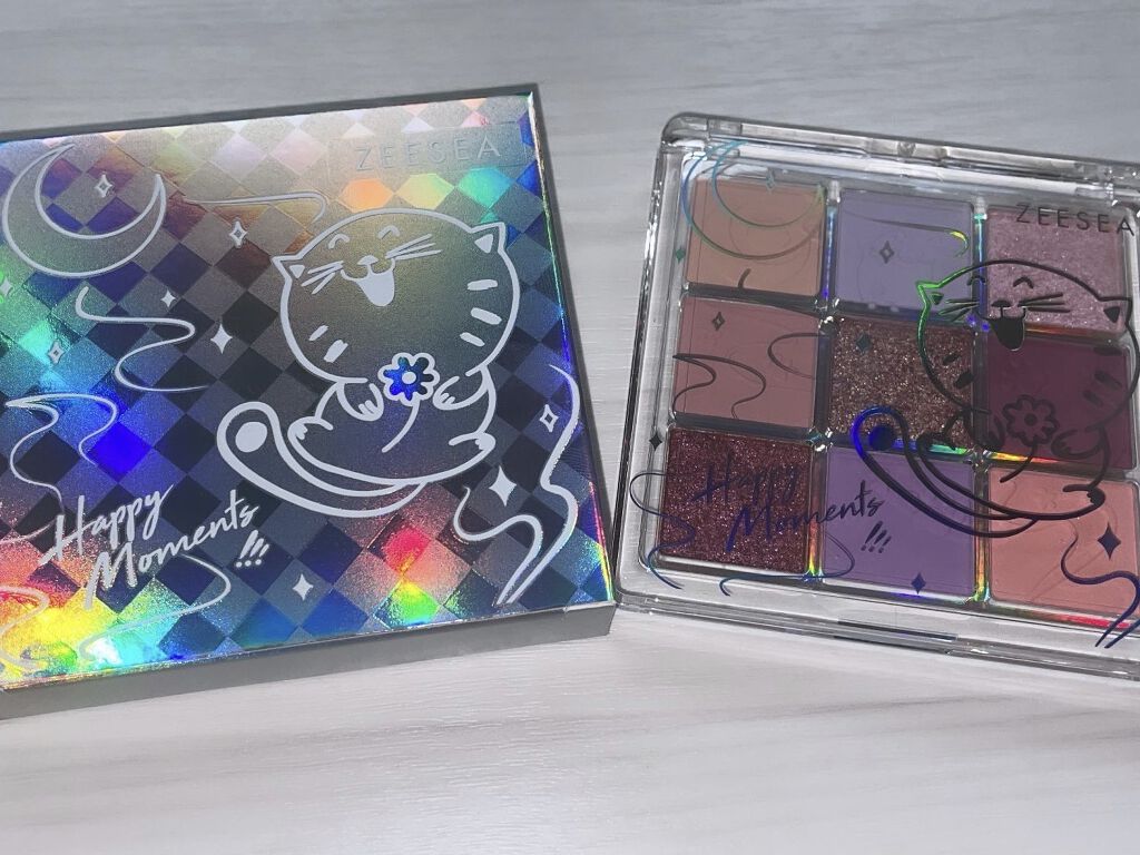 クォーツ 9色アイシャドウパレット(ドリームランドアイシャドウ)/ZEESEA/アイシャドウパレットを使ったクチコミ（1枚目）