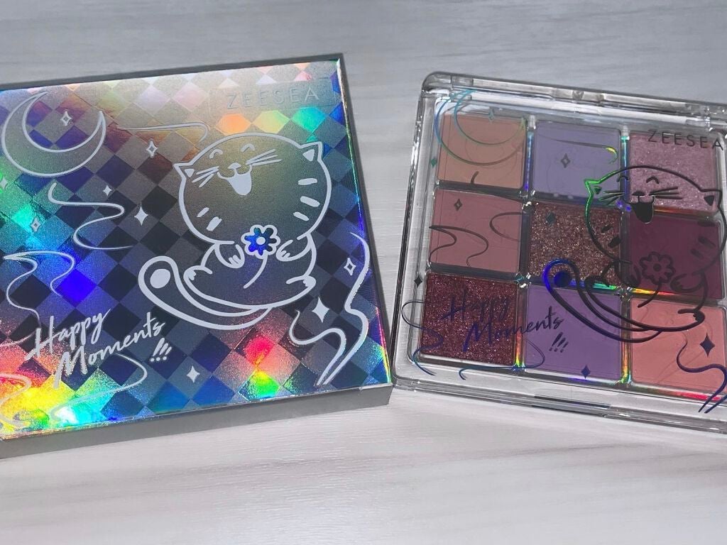 クォーツ 9色アイシャドウパレット(ドリームランドアイシャドウ)/ZEESEA/アイシャドウパレットを使ったクチコミ(1枚目)