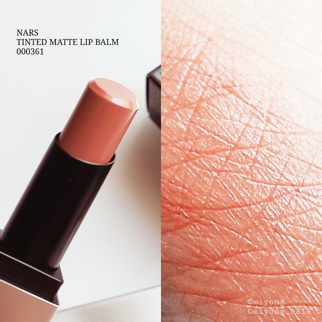 ソフトマット ティンティッドリップバーム/NARS/口紅を使ったクチコミ(3枚目)