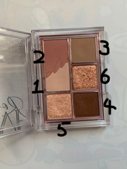 プロ アイパレット ミニ/CLIO/アイシャドウパレットを使ったクチコミ(2枚目)