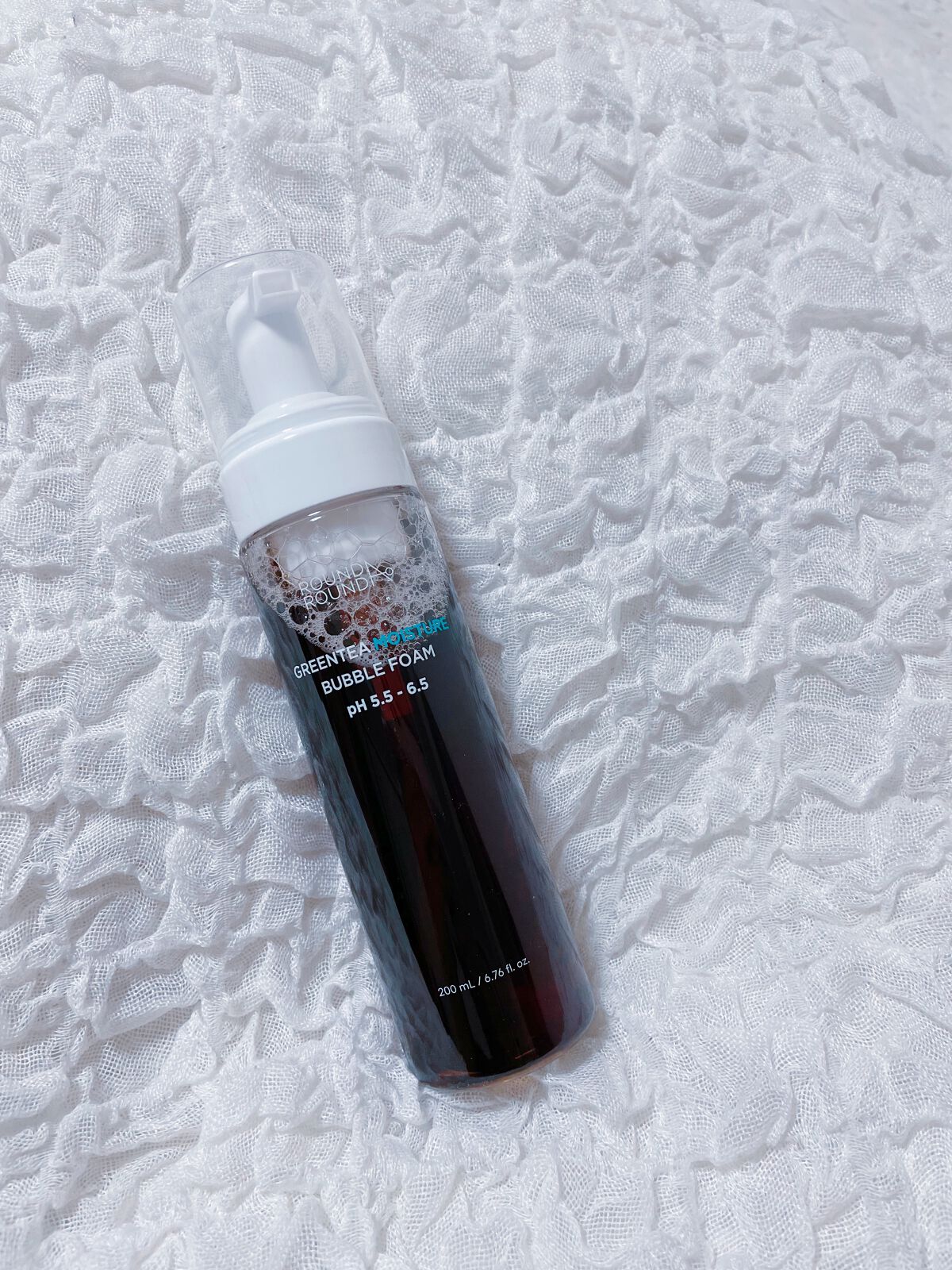 グリーンティートラブルバブルフォーム/ラウンドアラウンド/泡洗顔を使ったクチコミ(6枚目)
