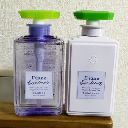 ダイアンボヌール モイスト&リペア シャンプー/トリートメント ナイトドリームティーの香り/ダイアン/市販シャンプーを使ったクチコミ(1枚目)