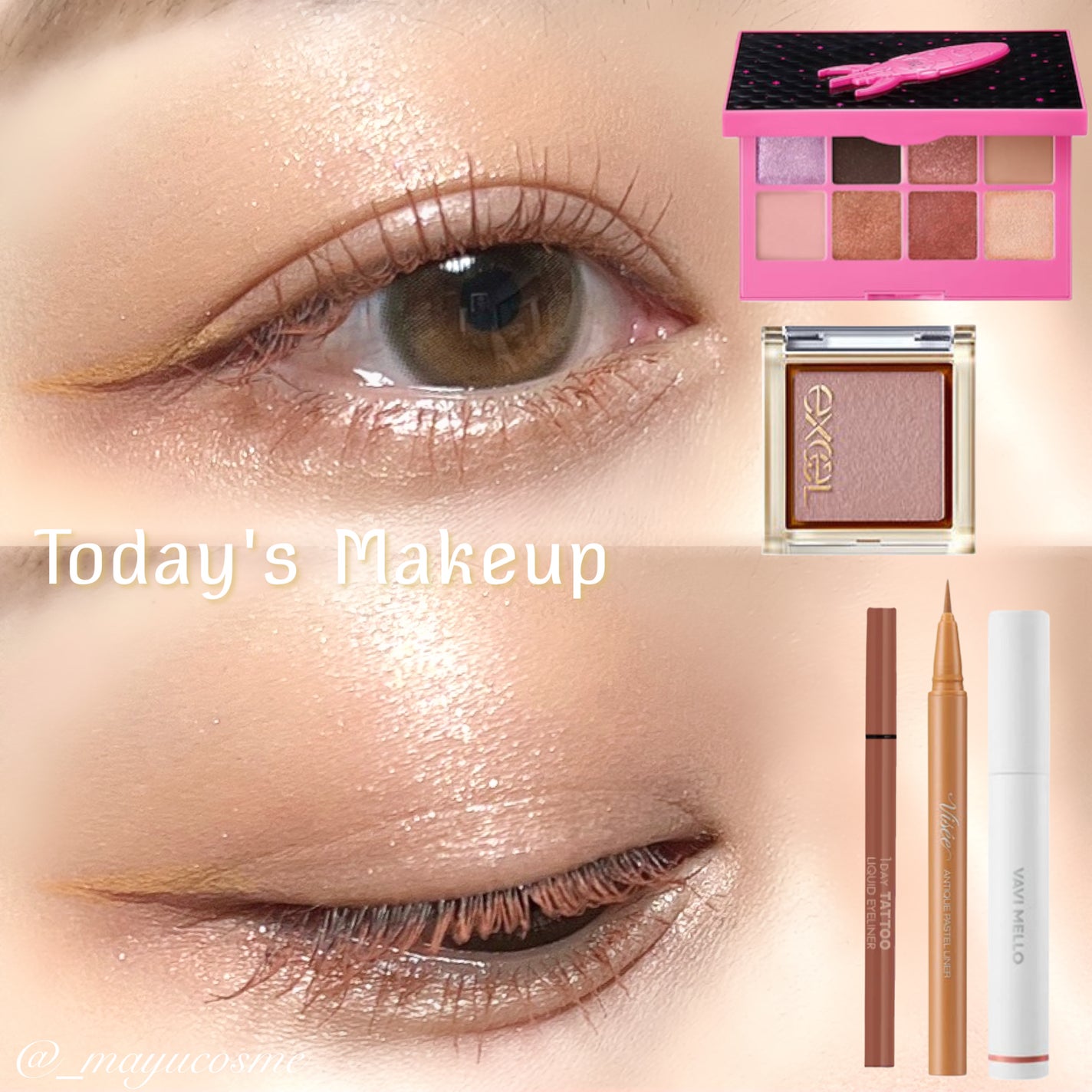 アイプランナー/excel/単色アイシャドウを使ったクチコミ(1枚目)