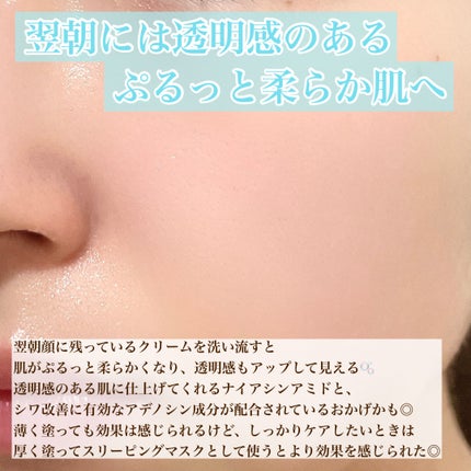 フレッシュリージュースドビタミンEマスク(90g)/Klairs/フェイスクリームを使ったクチコミ(6枚目)