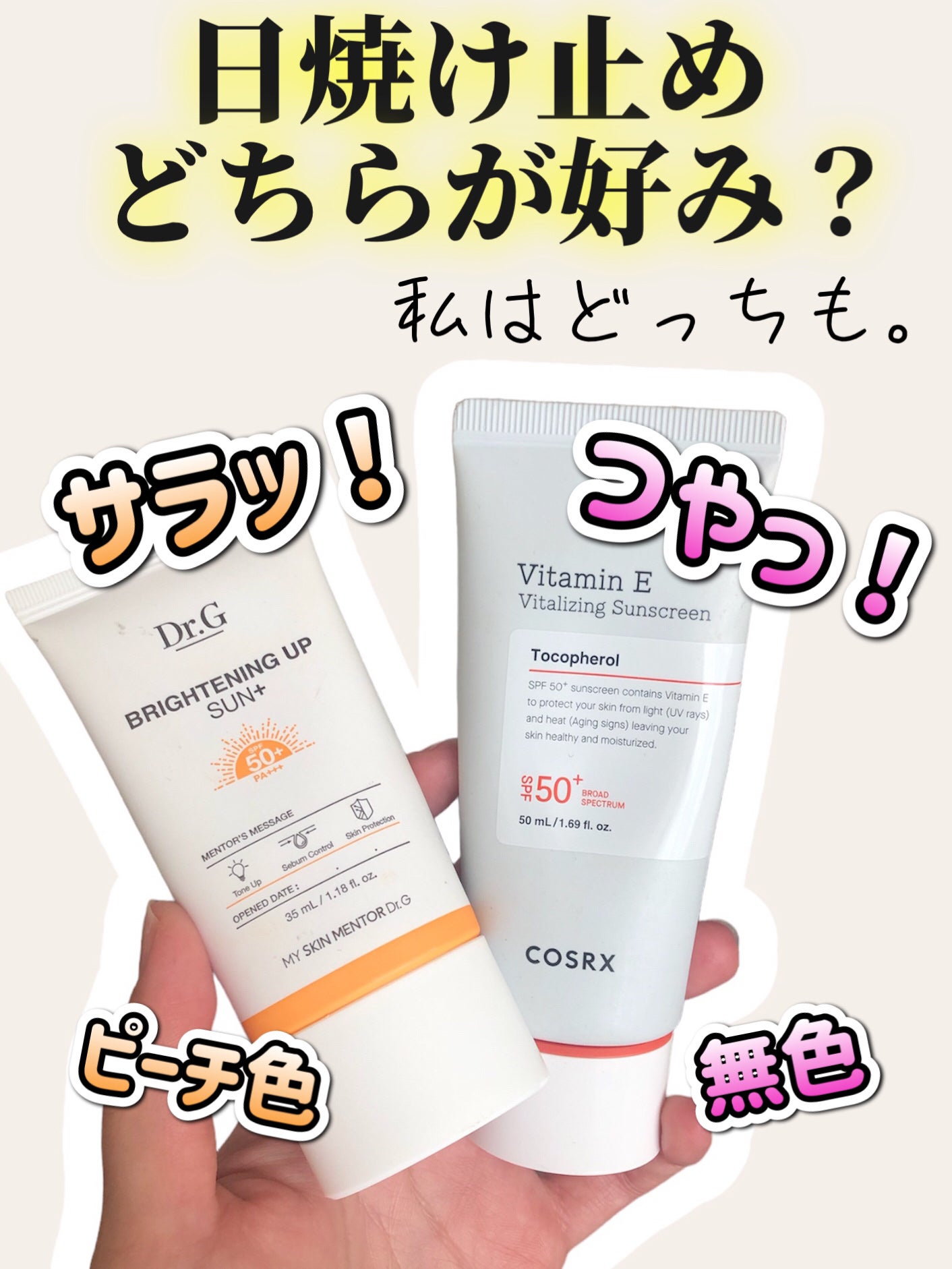 ブライトニングアップサンプラス/Dr.G/日焼け止めクリームを使ったクチコミ(1枚目)