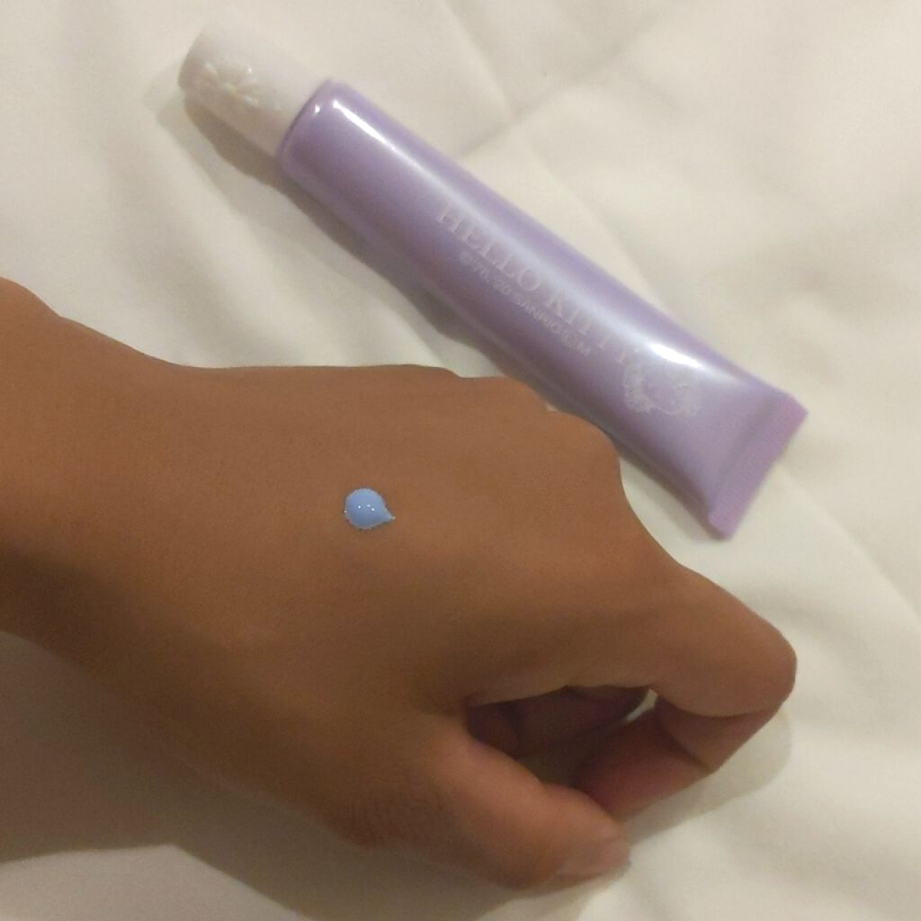 Blooming Kitty カラーコントロールプライマー/DAISO/化粧下地を使ったクチコミ（3枚目）