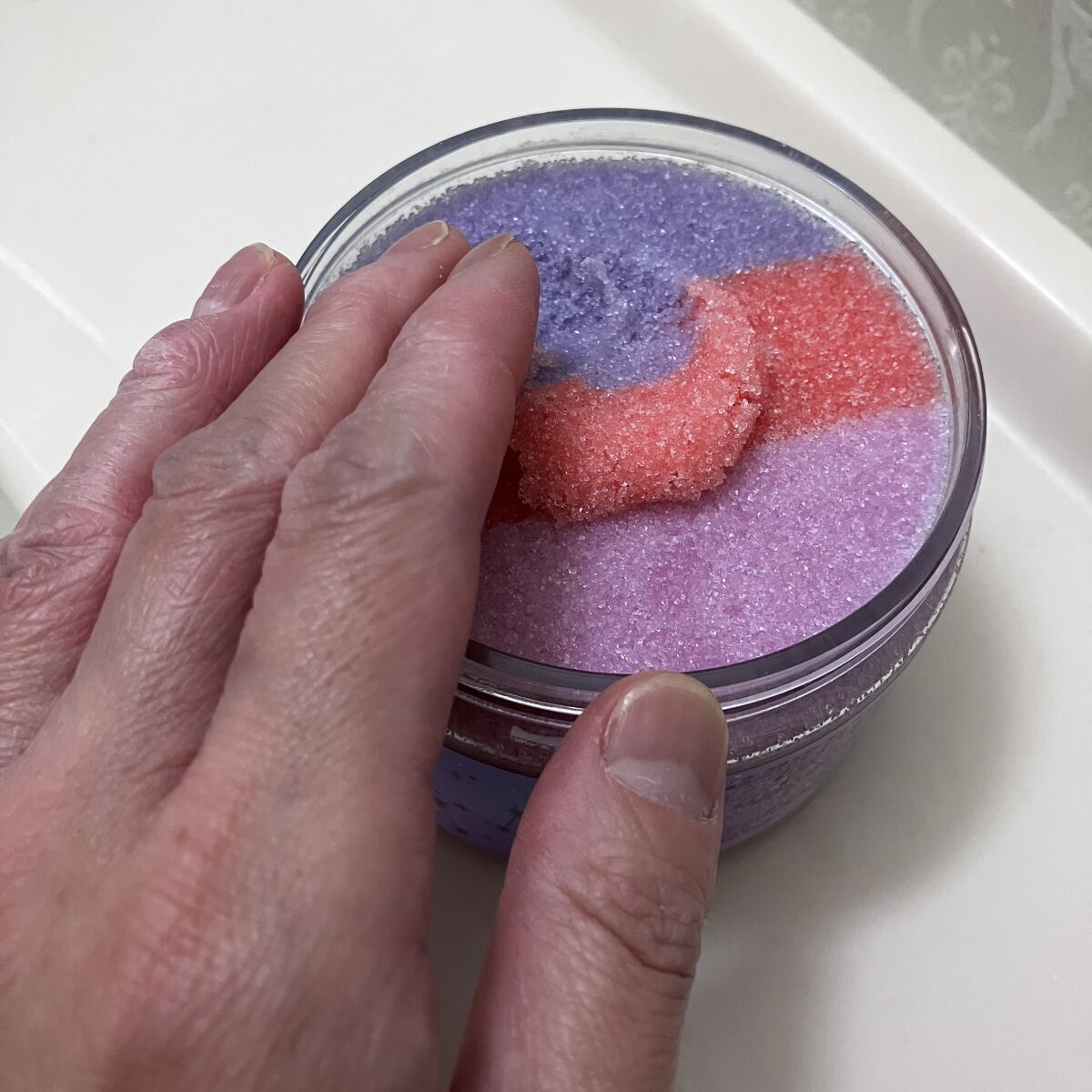 セレスティアルエスケープ ボディスクラブ		/LUX/ボディスクラブを使ったクチコミ（3枚目）