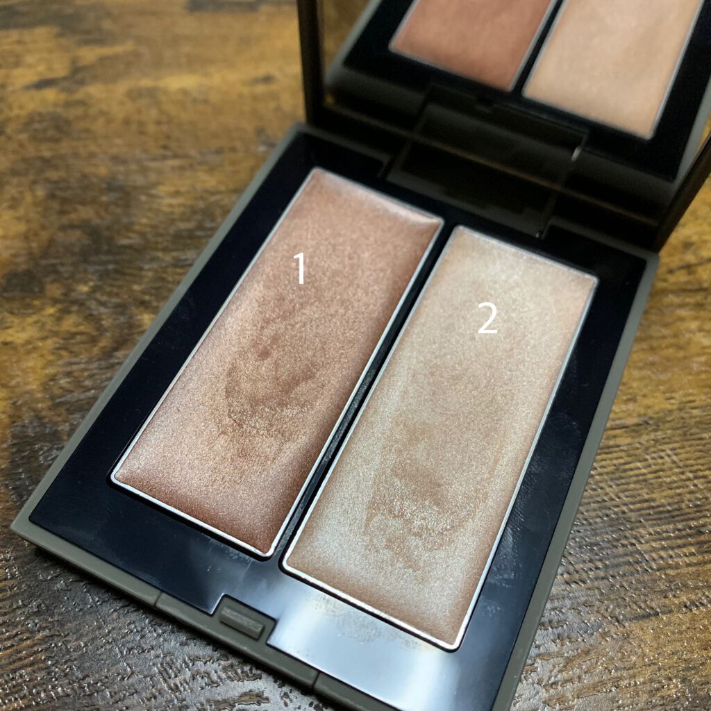 THREE シマリング グロー デュオ/THREE/クリームハイライトを使ったクチコミ(2枚目)