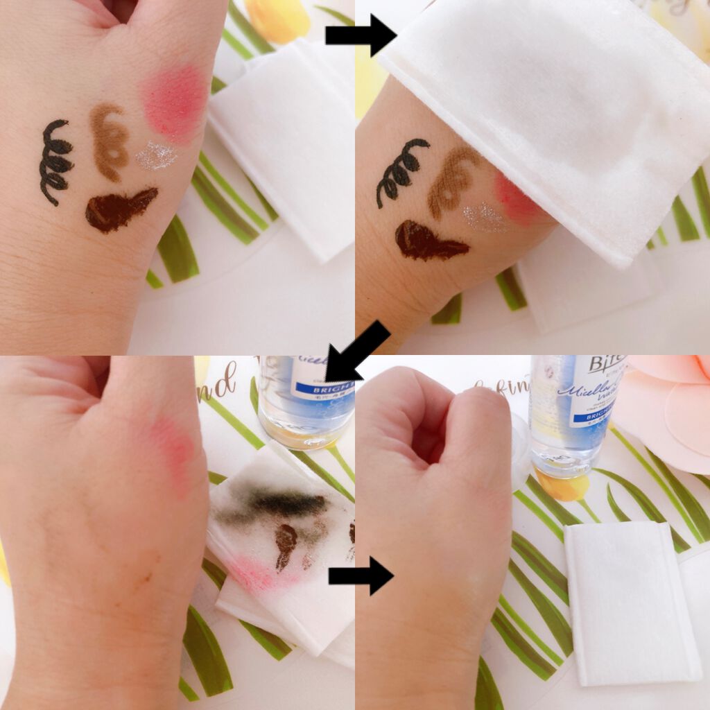 ミセラークレンジングシート ブライトアップ/ビフェスタ/クレンジングシートを使ったクチコミ(4枚目)