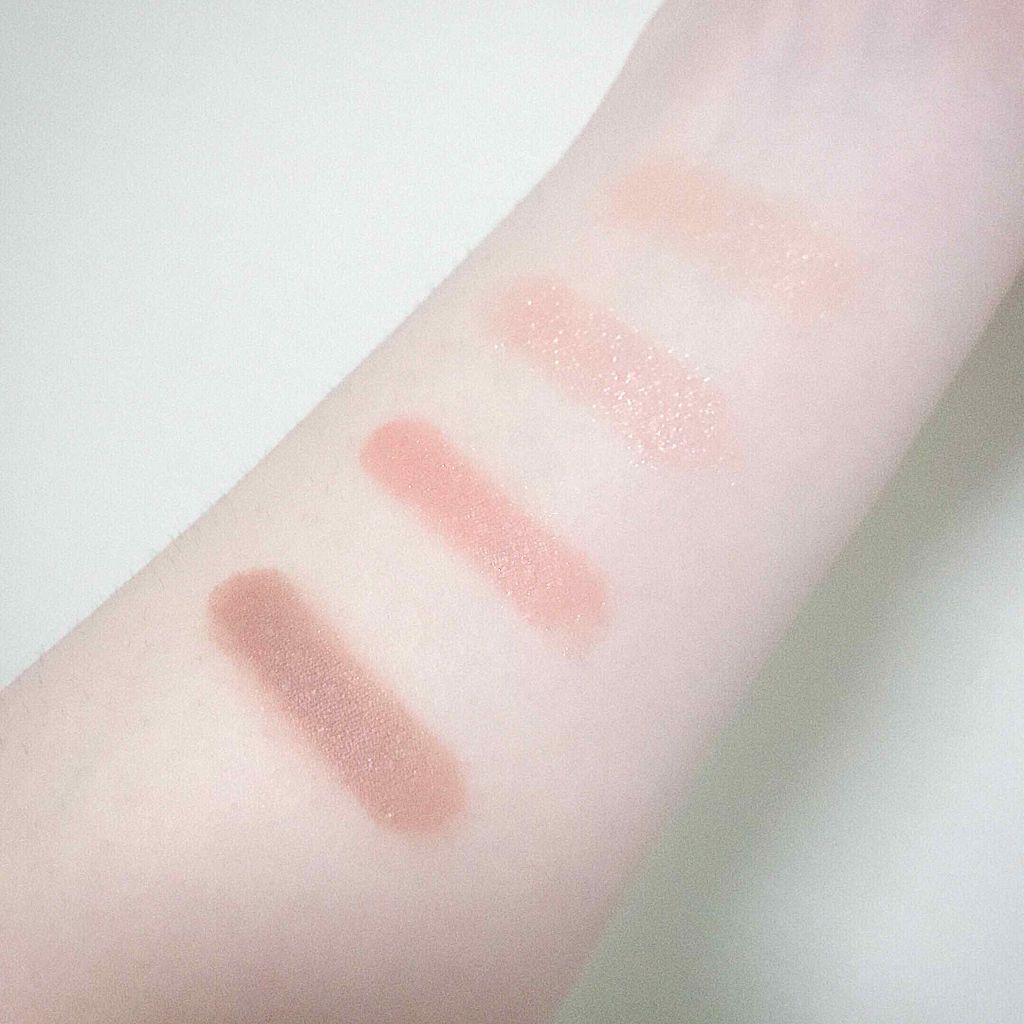 ヌードロップアイシャドウパレット/HOLIKA HOLIKA/アイシャドウパレットを使ったクチコミ（2枚目）