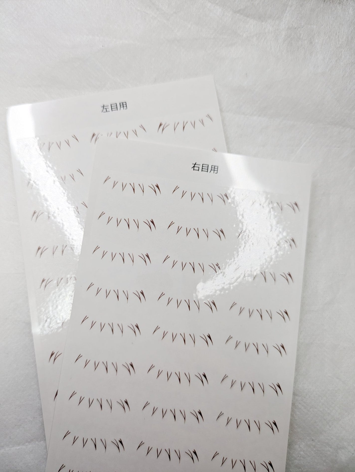 貼るだけ下まつげシール モテナチュラル/秒速整形/つけまつげを使ったクチコミ(2枚目)