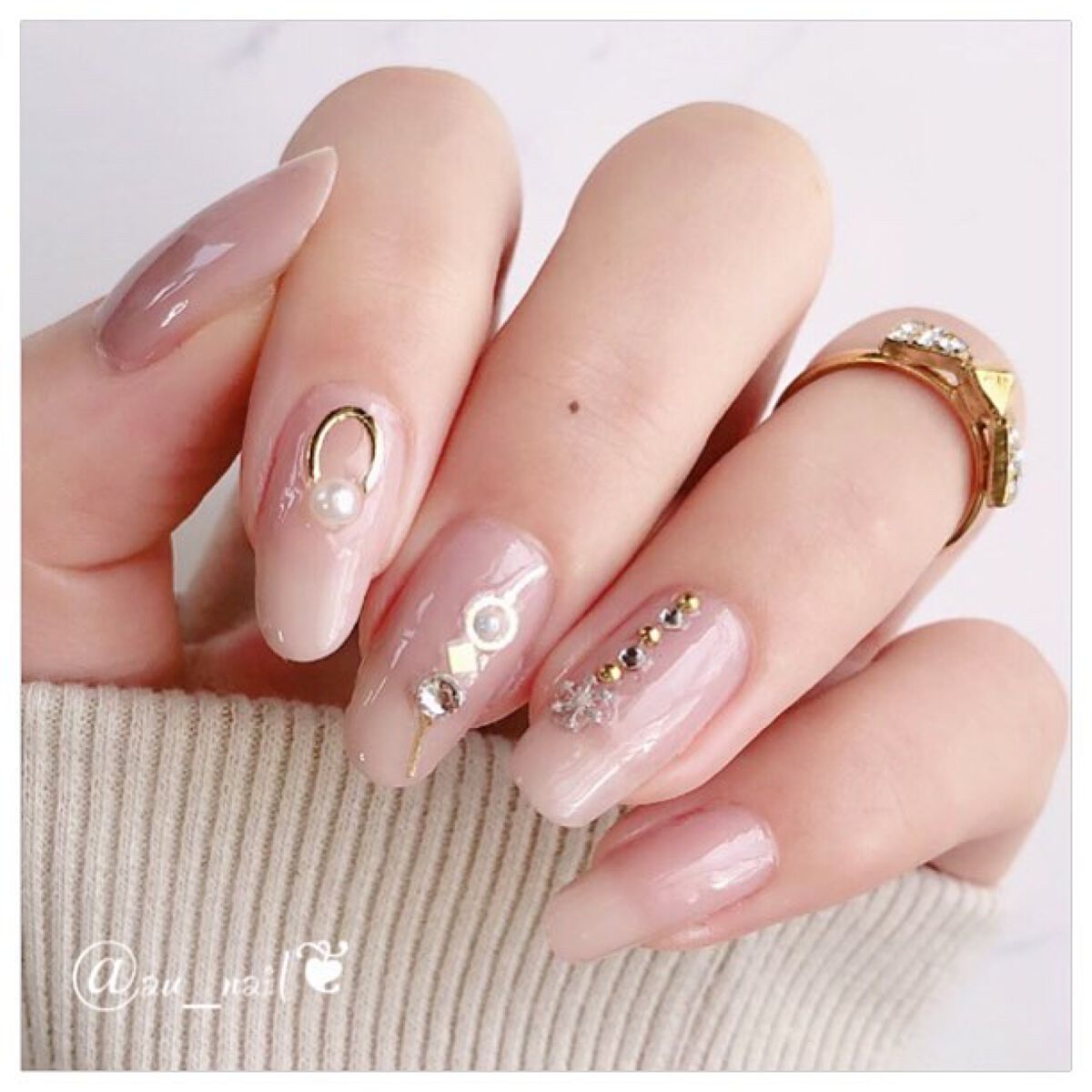 グロッシーコート/スキューズミー/オールインワンネイルを使ったクチコミ（1枚目）