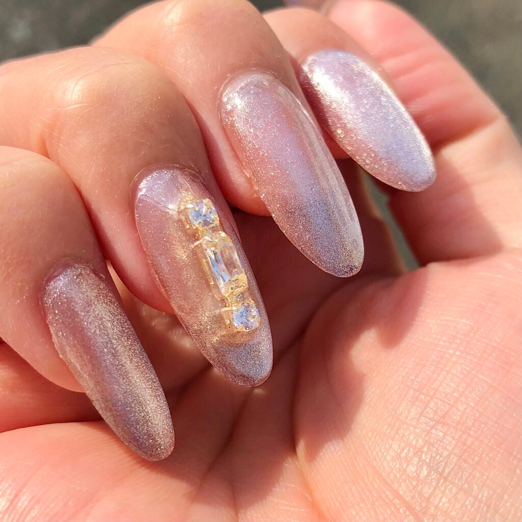 マグネットジェル/NAILTOWN/ジェルネイルを使ったクチコミ(7枚目)