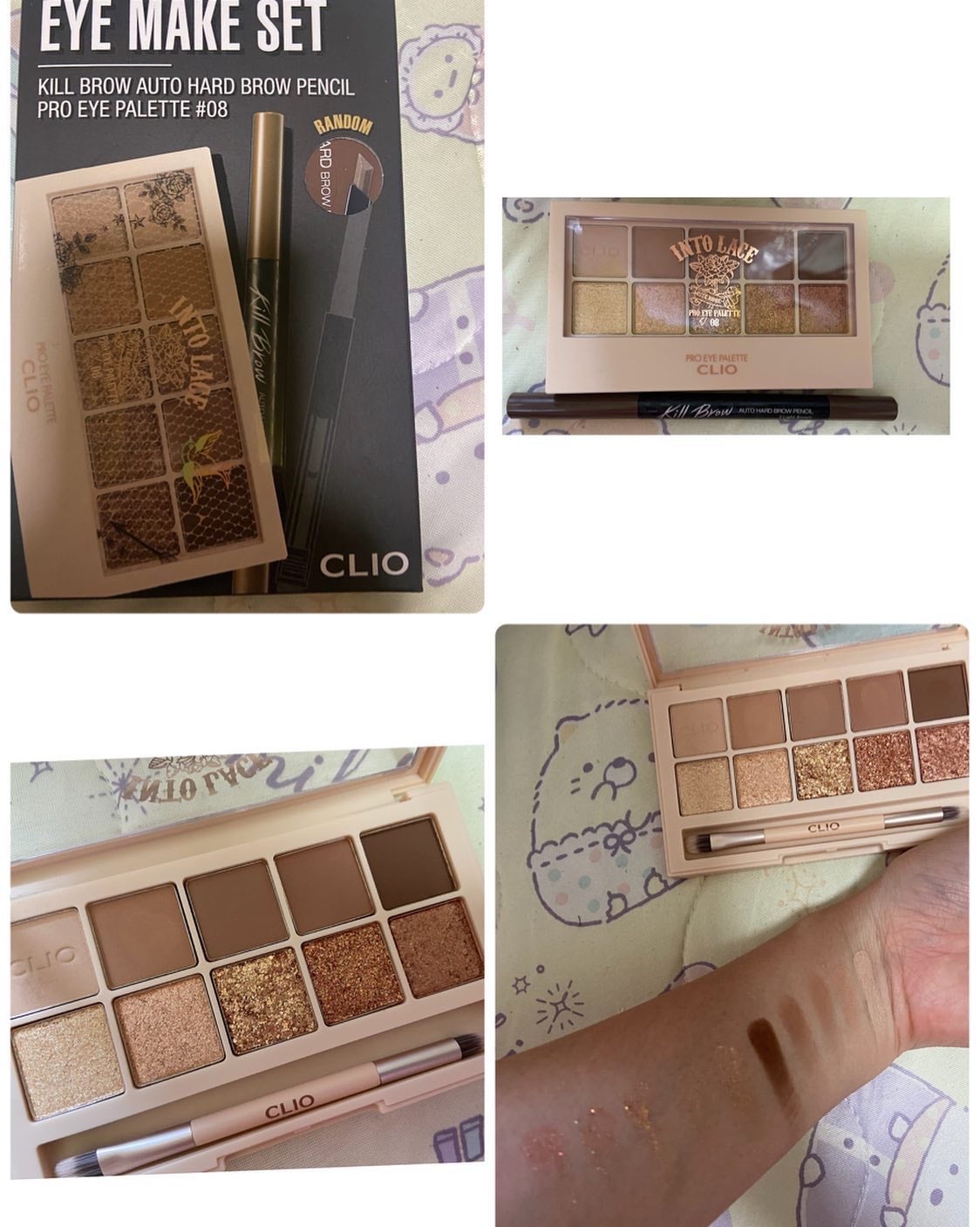 うさみみぃ@ブルベ on LIPS 「CLIOspecialpriceeyemakeset数量限定っ..」(1枚目)